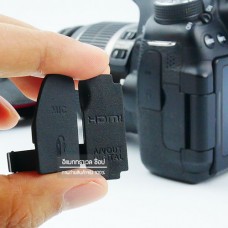 ยางปิด USB ยาง Interface Canon 70D มีคู่มือการใส่